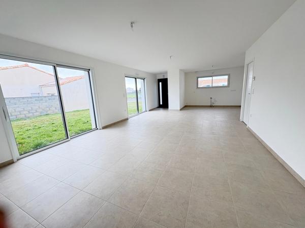 Maison neuve de Plain Pied, 3 chambres, 2 salles d'eau, Secteur Terre Fort Saint Hilaire de Riez