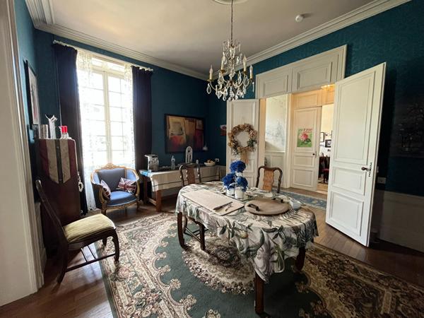 Grande demeure de caractère au coeur du Lude avec piscine chauffée et 8 chambres