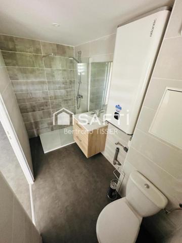 Appartement T2, terrasse fermée, vue dégagée