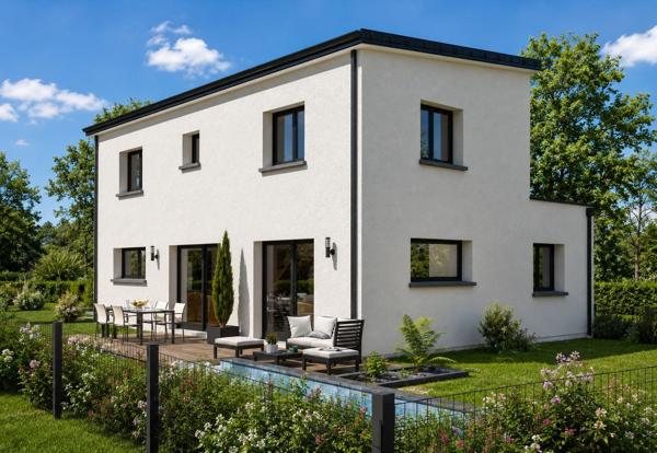 Terrain + Maison à vendre 4 pièces - 130 m²
