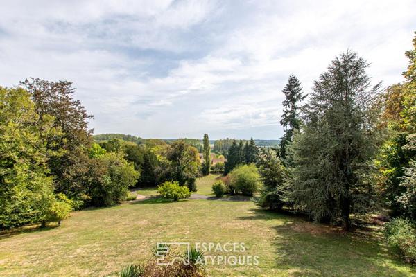 Château et dépendance dans son magnifique parc