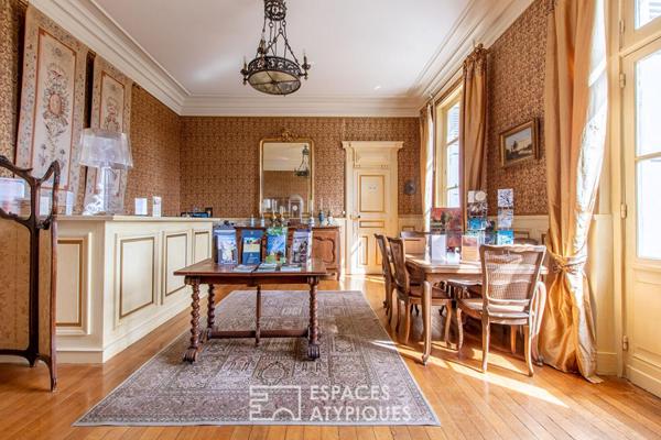 Château et dépendance dans son magnifique parc