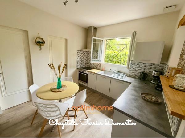 Maison individuelle avec jardin-2 chambres
