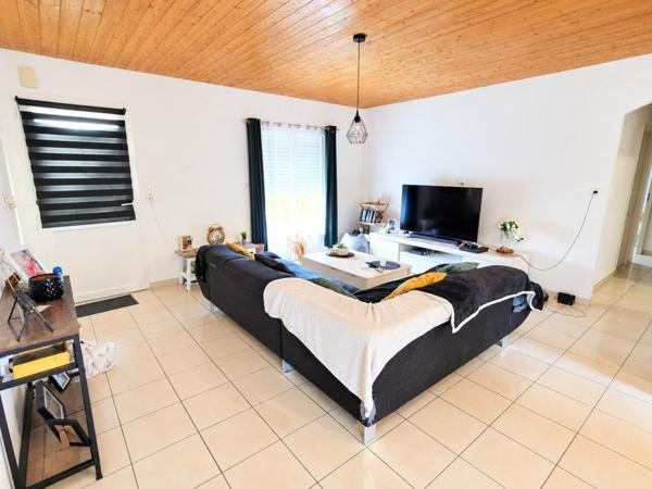 PLAIN PIED 3 CHAMBRES GARAGE CARRELE ASSAINNISSEMENT COLLECTIF