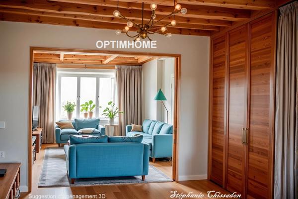 A 2 PAS DU CENTRE VILLE JOLI APPARTEMENT TRAVERSANT DE TYPE 4 LUMINEUX ET AVEC BEAU POTENTIEL