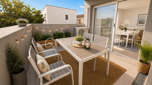 ✨ FRONTIGNAN – Appartement T4 récent de 2021 ✨

🌴 À seulement 10 min des plages et autoroute.
🛍️ Proche écoles, transports et commodités.

Vous recherchez un appartement moderne, lumineux et idéalement situé ?

✨ Dès l’entrée, vous serez séduits par sa vaste pièce de vie de 32 m² baignée de lumière, avec cuisine ouverte et accès direct à une agréable terrasse de 12 m², parfaite pour profiter des beaux jours.

L’espace nuit, parfaitement séparé, offre 3 chambres confortables, une salle d’eau moderne ainsi qu’un WC indépendant.

✅ Prestations de qualité :
• Climatisation
• Double vitrage
• Ballon thermodynamique
• Ascenseur
• 2 places de parking privatives
• Résidence calme et sécurisée

☀️ Un appartement lumineux, fonctionnel et prêt à vivre.

Un appartement clé en main, moderne, fonctionnel et baigné de lumière ☀️

Chers confrères, je suis ouverte à l'inter-agence.

📞 Contact & visites :
Milliat Mélinda – BSK Immobilier
06 99 16 72 10