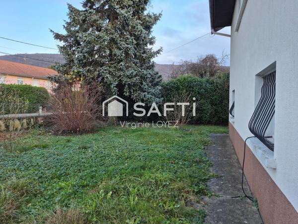 Maison familiale 137m2 avec sous sol complet d'environ -LAGNIEU 01150