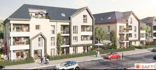 Appartement rez-de-chaussée - 1 chambre - jardin - parking.