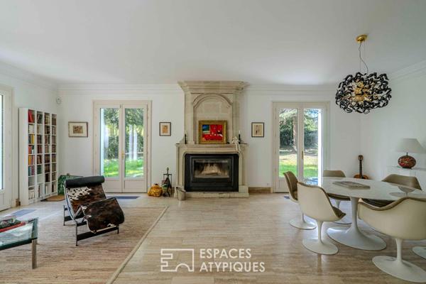 L’élégance d’une villa familiale dans un cadre naturel préservé
