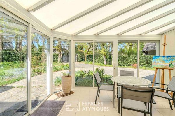 L’élégance d’une villa familiale dans un cadre naturel préservé