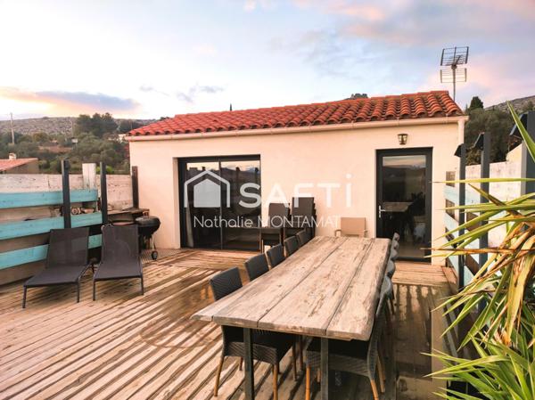 Superbe Maison de 125m²,Piscine,Garage,Terrasses