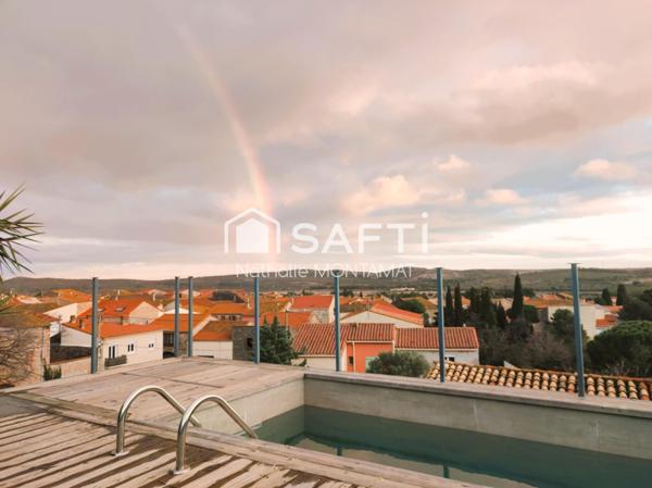 Superbe Maison de 125m²,Piscine,Garage,Terrasses
