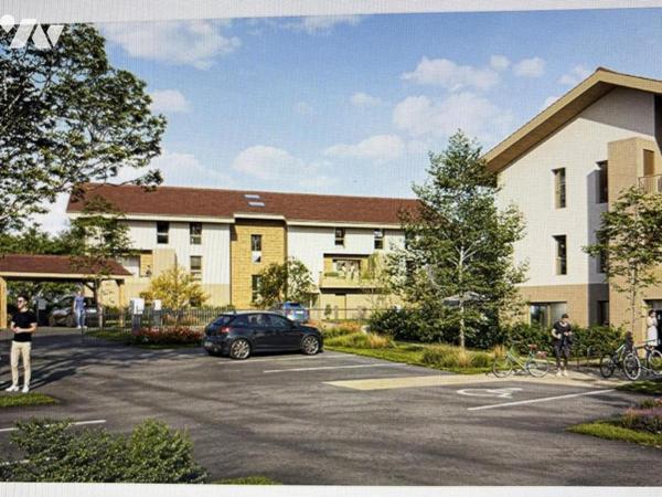 A VENDRE - T2 - NEUF - PREVESSIN MOENS - PROCHE GENEVE - 68,95 m2 - FRAIS REDUITS -