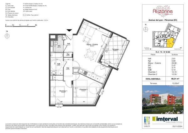 ALIZARINE Péronnas Centre Programme neuf