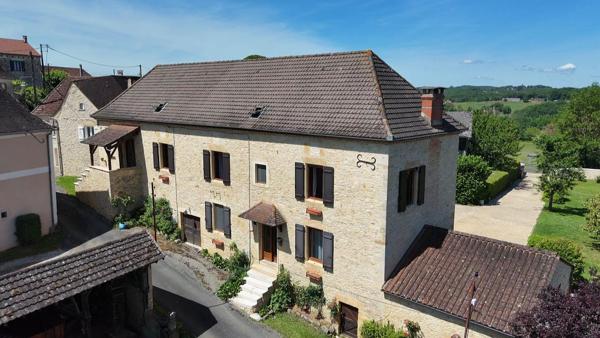 Belle propriété en pierre avec gîte