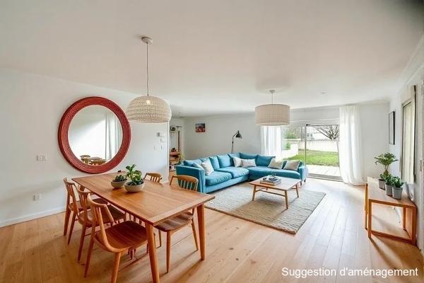 MAISON DE PLAIN PIED 4 CHAMBRES JARDIN
