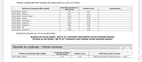 Appartement à vendre 4 pièces 70 m² Montigny-lès-Cormeilles