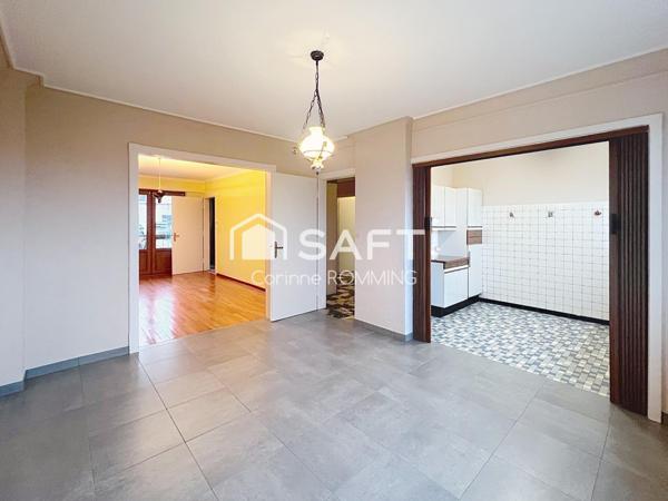 Maison individuelle avec 4 chambres sur terrain de 7,5 ares