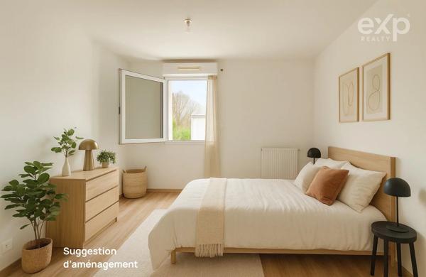 Appartement T2 avec balcon - coeur de bourg
