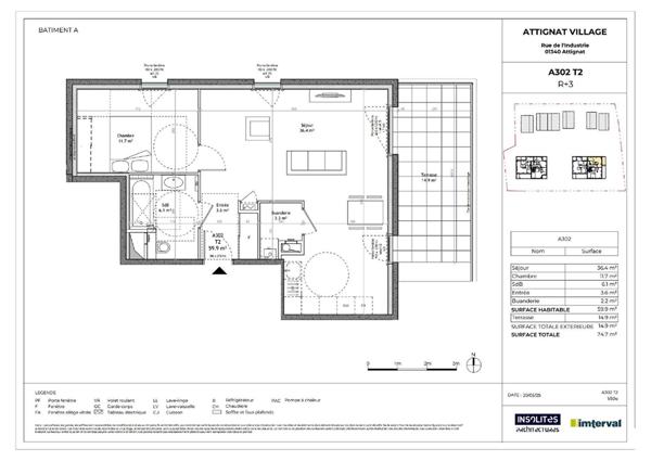 ORIGAMI Programme neuf Attignat centre village