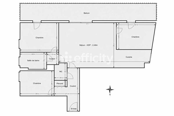 Appartement
         4 pièces
        - 85 m² Exclusivité 355 000 € *