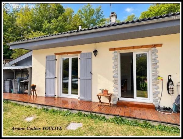Maison de 104m2 sur terrain de 1500m2