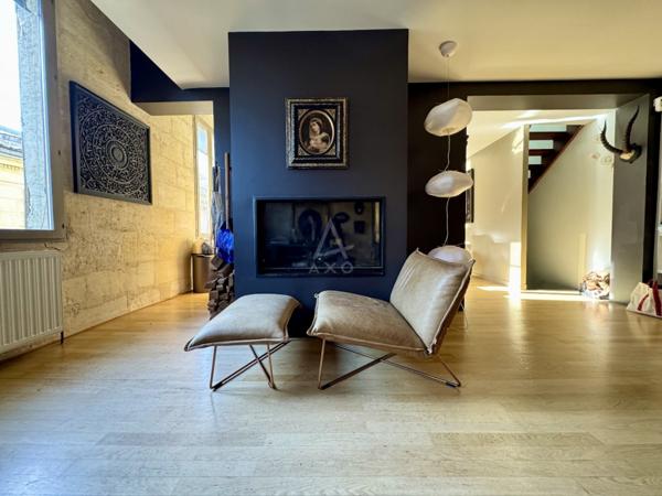 Triplex atypique avec jardin  Chartrons / Rue Poyenne