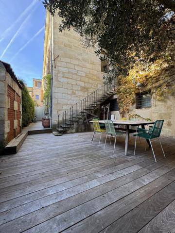 Triplex atypique avec jardin  Chartrons / Rue Poyenne