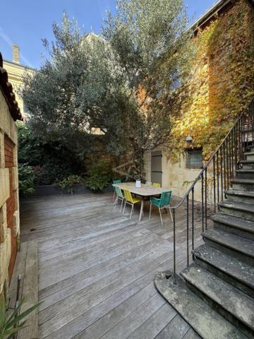 Triplex atypique avec jardin  Chartrons / Rue Poyenne