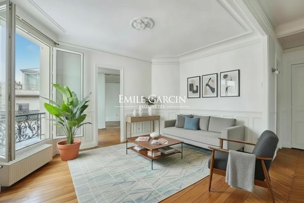 A vendre - appartement - 53 m² -  Paris - 75015 - Quartier Convention