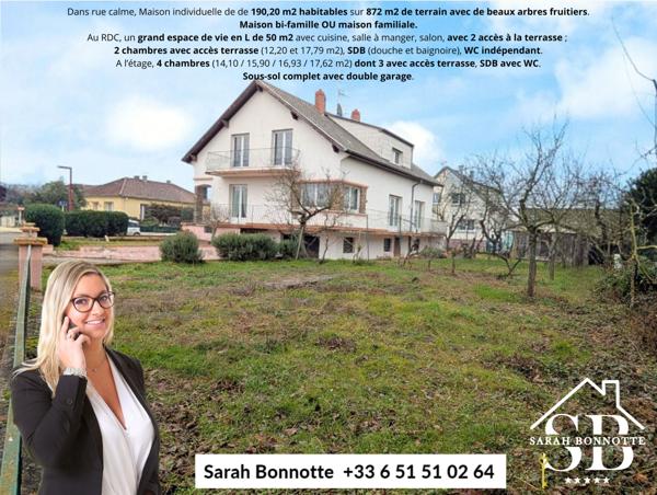 ENORME POTENTIEL !!! Volumes, calme, verdure.