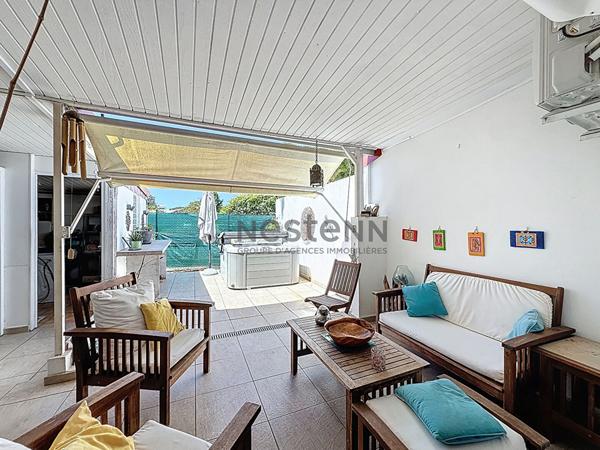 À vendre maison de type F4,115m2 avec terrasses et Jacuzzi à Baimbridge aux Abymes