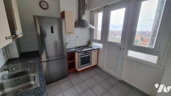 ROUBAIX proche Barbieux T3 avec balcon et cave