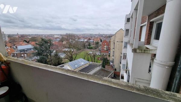 ROUBAIX proche Barbieux T3 avec balcon et cave