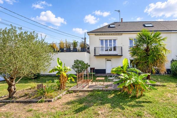 EXCLUSIVITÉ – SAINT-CYR-SUR-LOIRE – QUARTIER DU POTET – MAISON 126 M² – 5 CHAMBRES – TERRAIN 600 M²