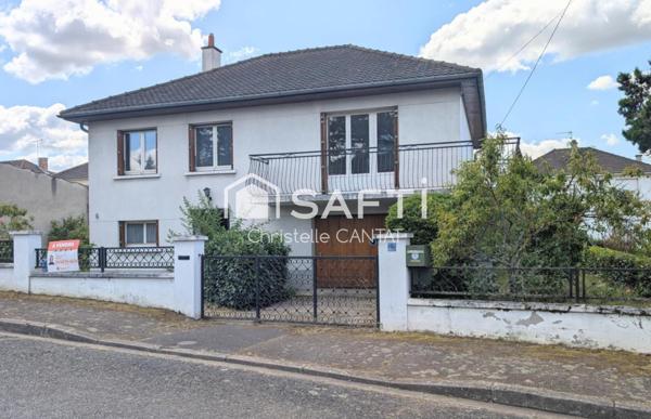 Maison 115 m², 4 chambres, garage et terrain