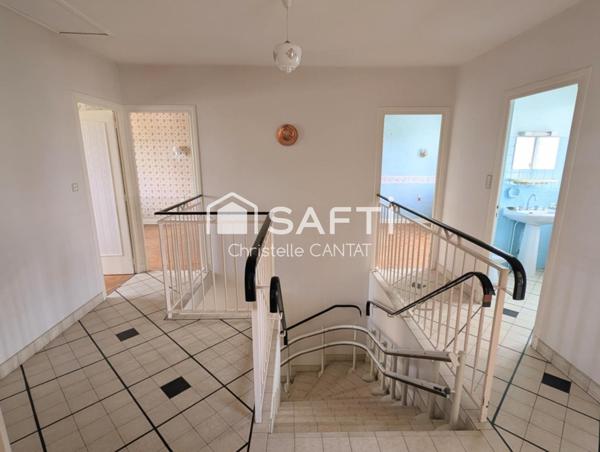 Maison 115 m², 4 chambres, garage et terrain