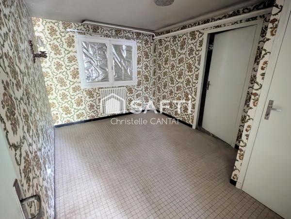 Maison 115 m², 4 chambres, garage et terrain