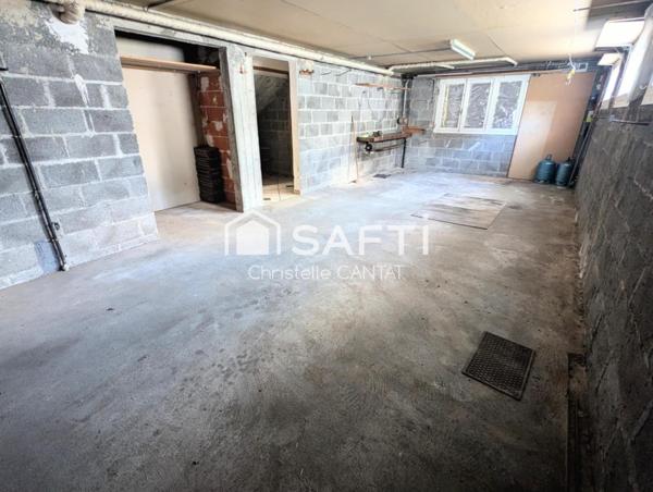 Maison 115 m², 4 chambres, garage et terrain