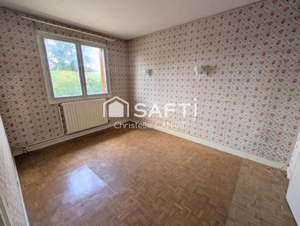 Maison 115 m², 4 chambres, garage et terrain