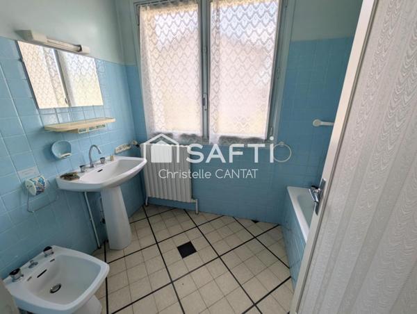 Maison 115 m², 4 chambres, garage et terrain