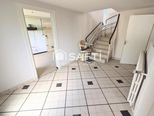 Maison 115 m², 4 chambres, garage et terrain