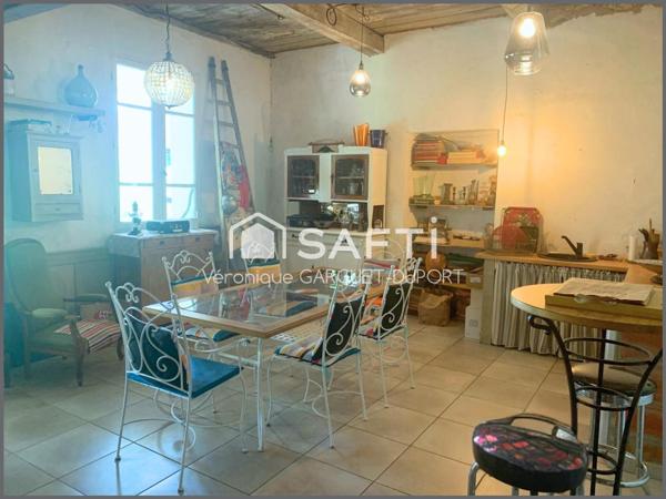 Grande maison de charme avec jardin à 10 min des plages