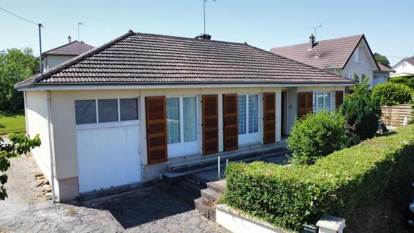 Maison de plain-pied 3 chambres à deux pas du centre de Louhans