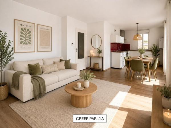 Bel appartement T4 lumineux dans une résidence récente et sécurisée MARCQ EN BAROEUL