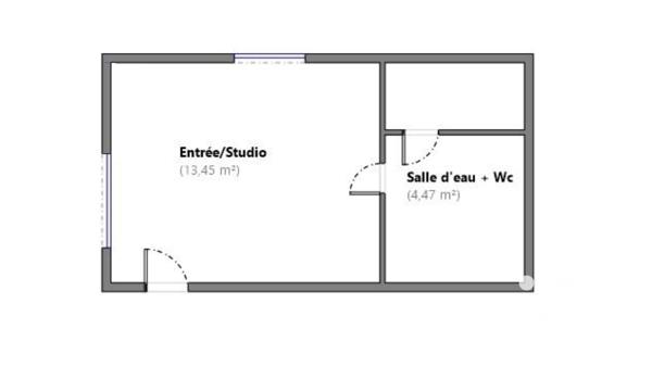 Appartement à vendre 1 pièce 18 m² Marchenoir