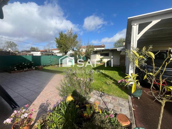 Talence maison rénovée 3 chambres + bureau avec garage et stationnement