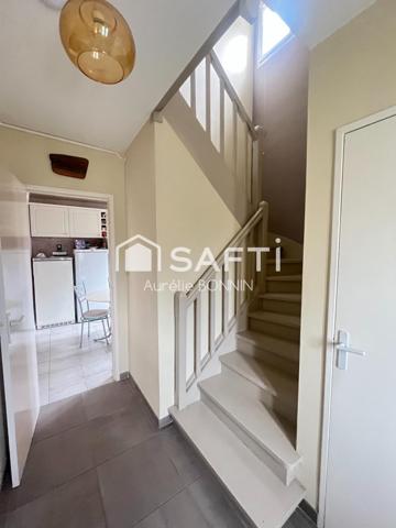 Talence maison rénovée 3 chambres + bureau avec garage et stationnement