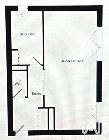 Studio à vendre 31,77 m² Angers