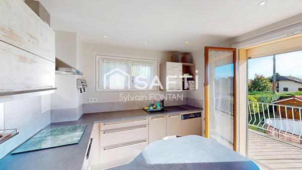 MAISON TRES AGREABLE A VIVRE ET TRES LUMINEUSE